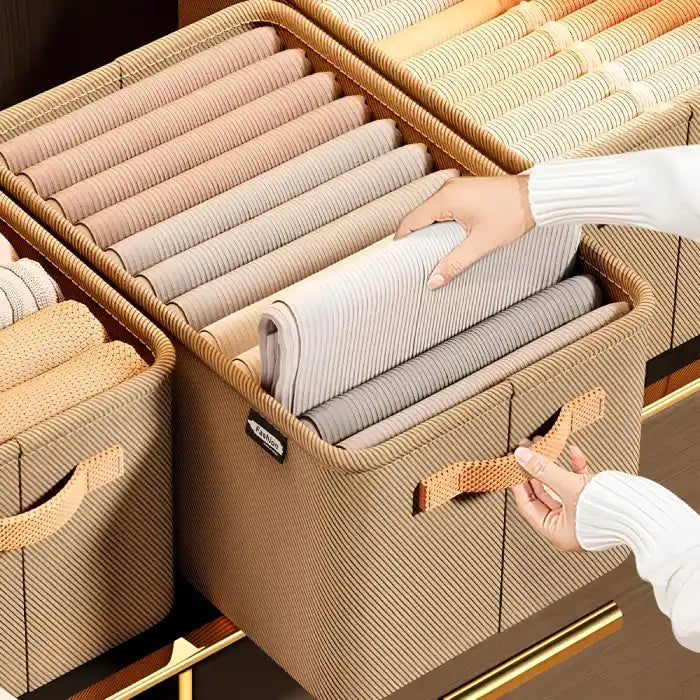 Organizador de Roupas Dobrável Luxe Box