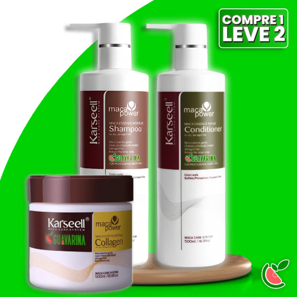 Kit Shampoo e Condicionador Alemão Karseell