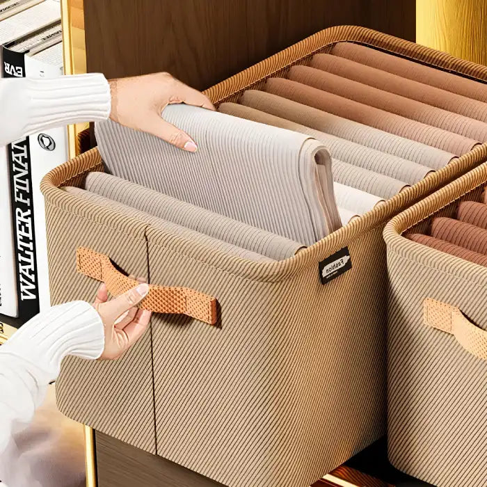 Organizador de Roupas Dobrável Luxe Box