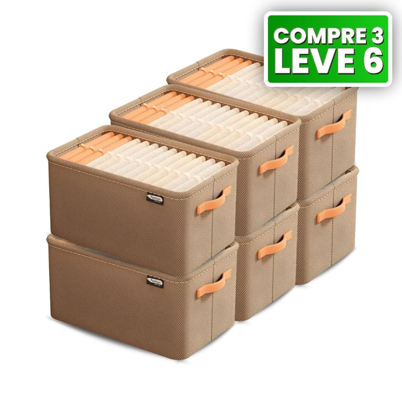 Organizador de Roupas Dobrável Luxe Box