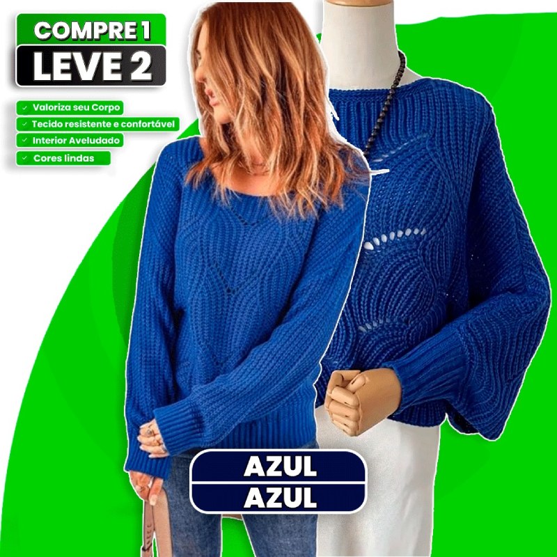 [COMPRE 1 LEVE 2] Suéter Zene de Algodão Egípcio