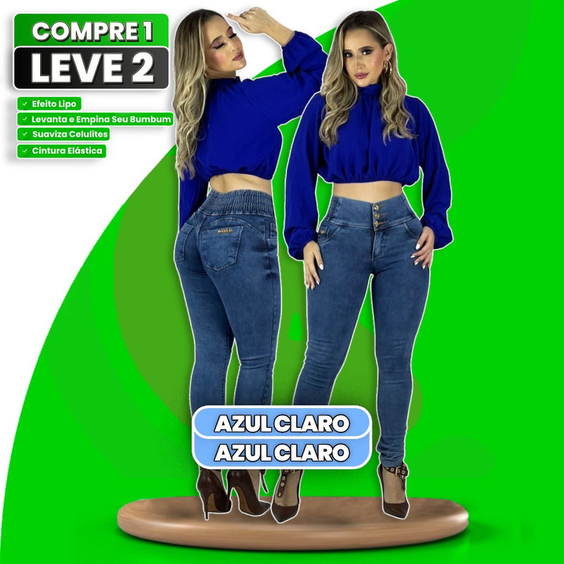 Calça Jeans Lipo Modeladora Bella