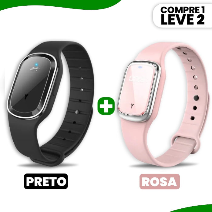 Relógio Ultrassônico Max Protector (Proteção Total!)