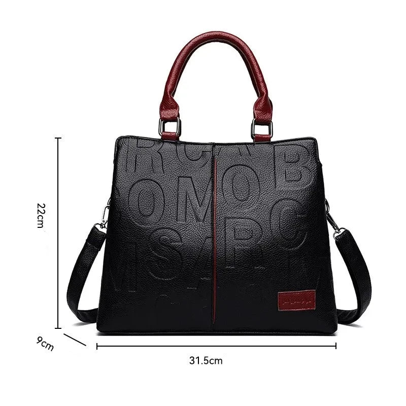 Bolsa Feminina de Couro Legítimo Fashionista