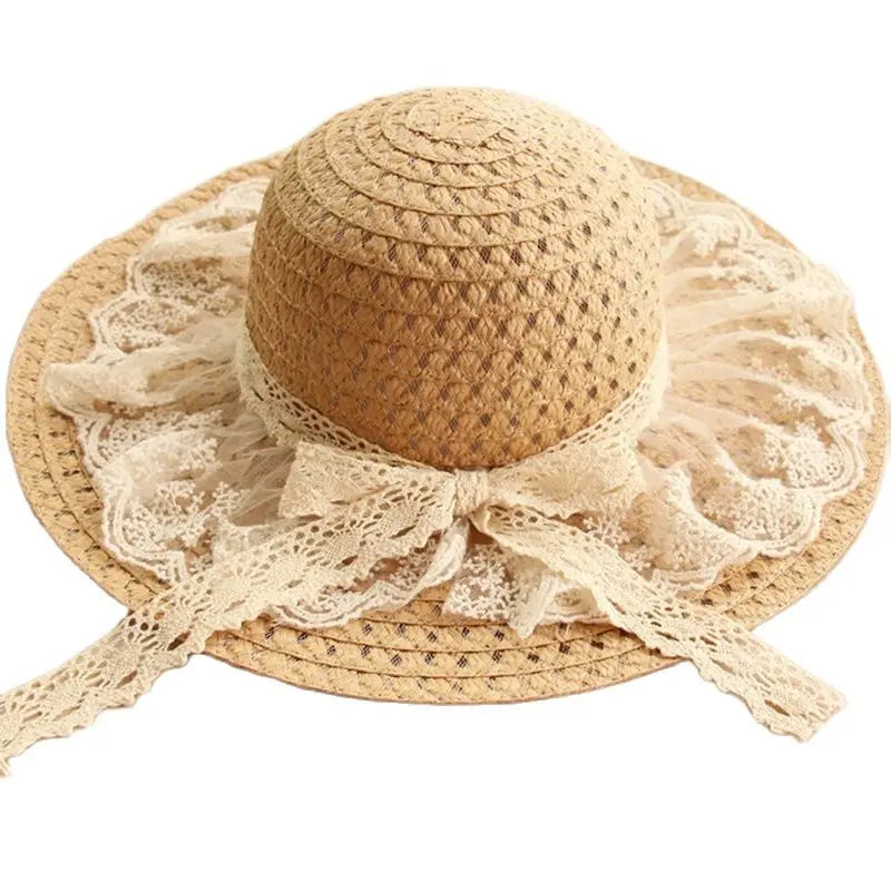 Chapéu de Palha com Detalhes Proteção UV50 Feminino - BeachHat