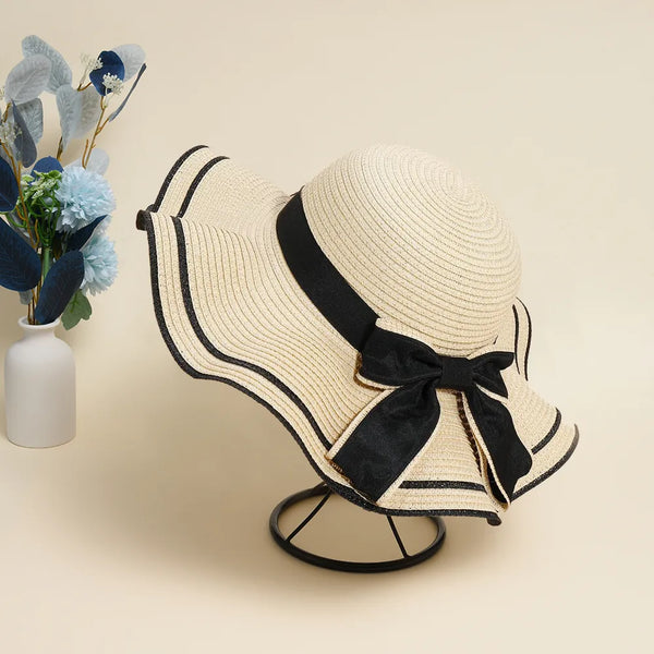 Chapéu de Sol Proteção UV50 Feminino - Bowknot
