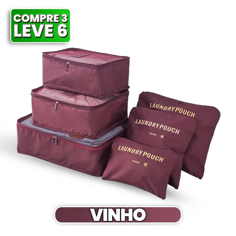 Bolsas Organizadoras de Mala Práticas e Versáteis