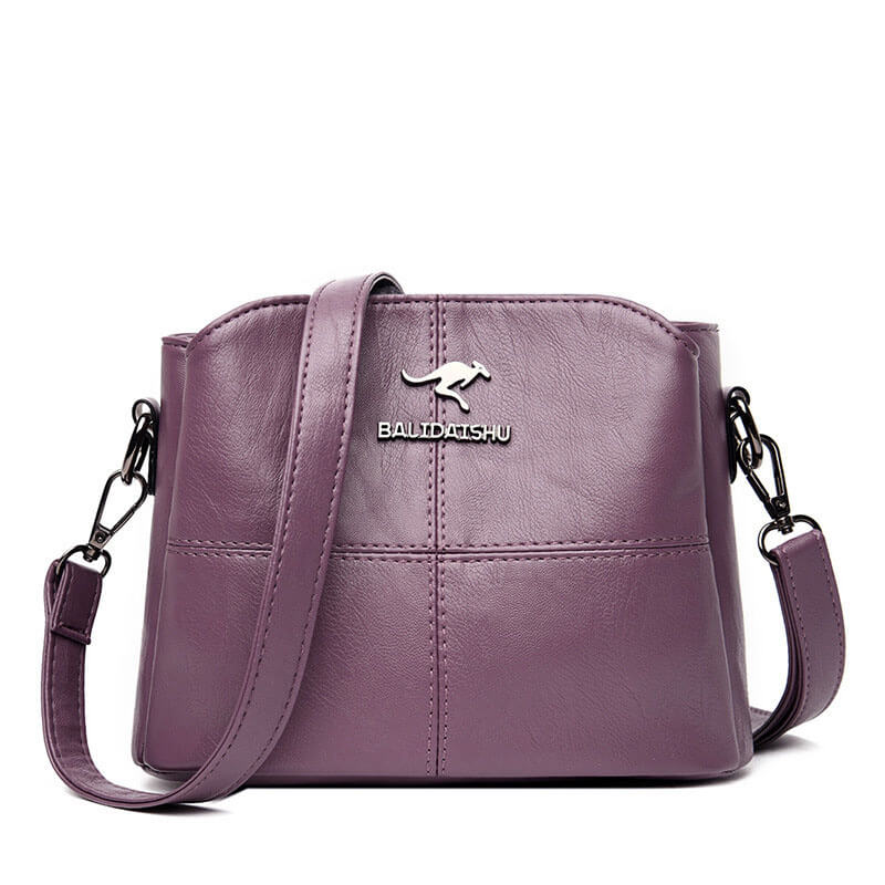 Bolsa Feminina Antifurto em Couro Italiano Bally