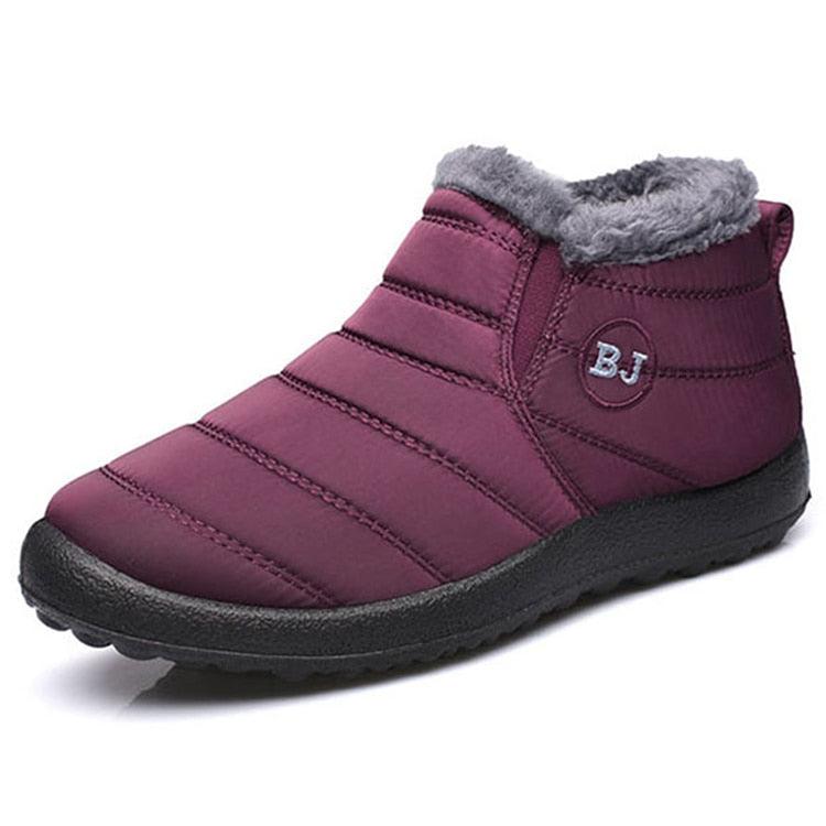 Bota de Inverno Feminina Impermeável e Aveludada® - Guavarina