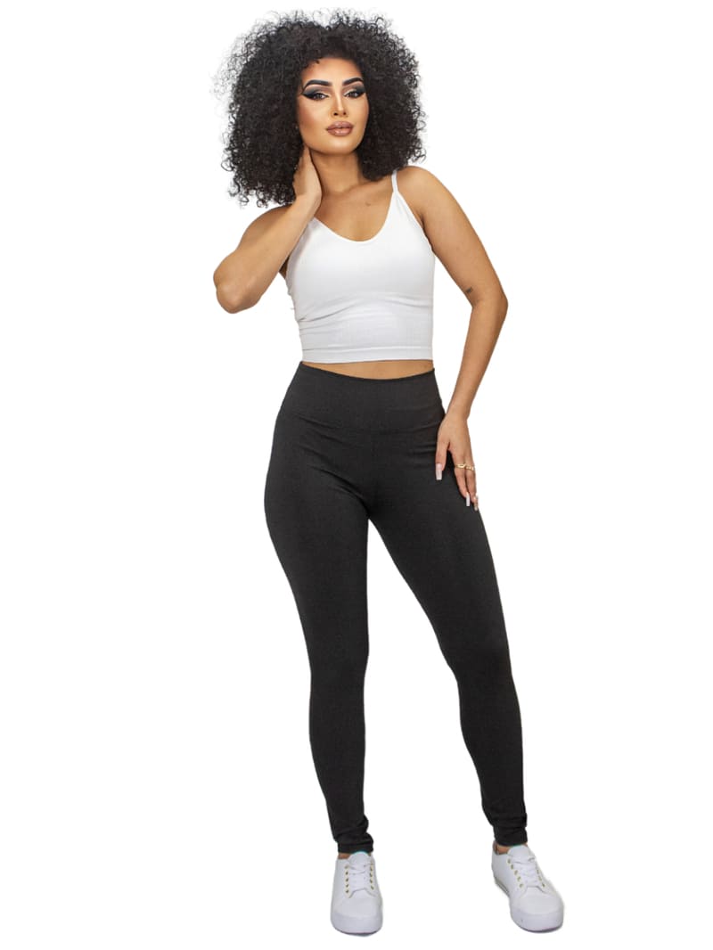 [COMPRE 1 LEVE 2] Calças Legging Cintura Média