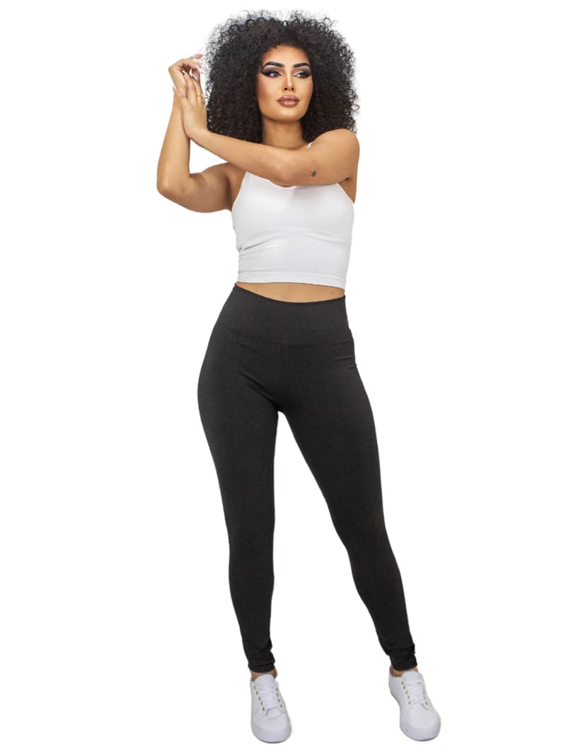 [COMPRE 1 LEVE 2] Calças Legging Cintura Média