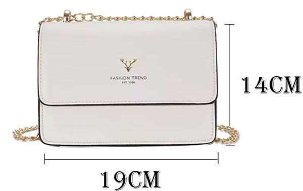 Bolsa Crossbody em Couro Feminina Jana