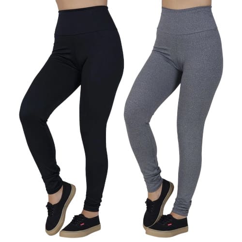 [COMPRE 1 LEVE 2] Calças Legging Cintura Média