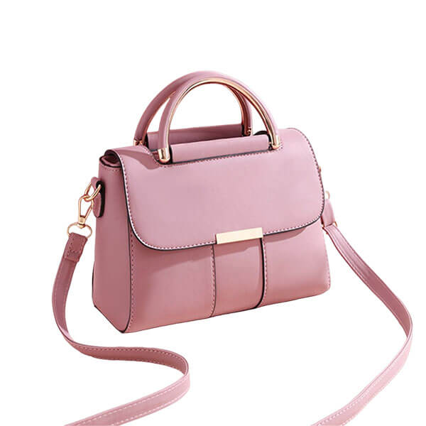 Bolsa Feminina de Couro Legítimo Giselle - Lojas Guavarina